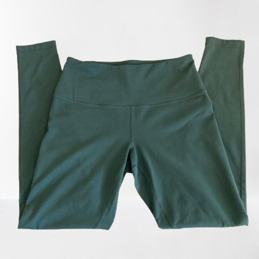 Zella Original Live In High Waist Olive Green Yoga Leggings-Women's Size Medium